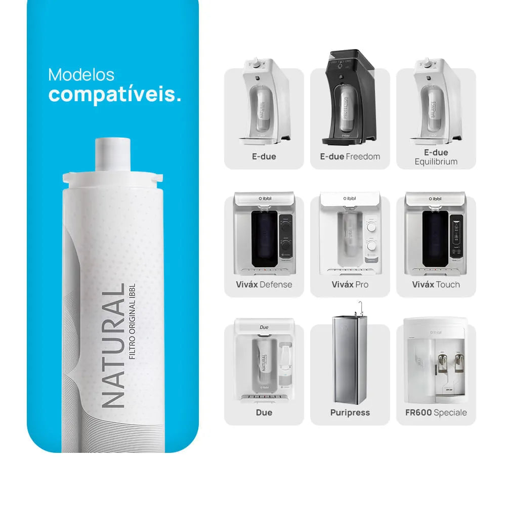 Filtro de Água Natural (C+3)