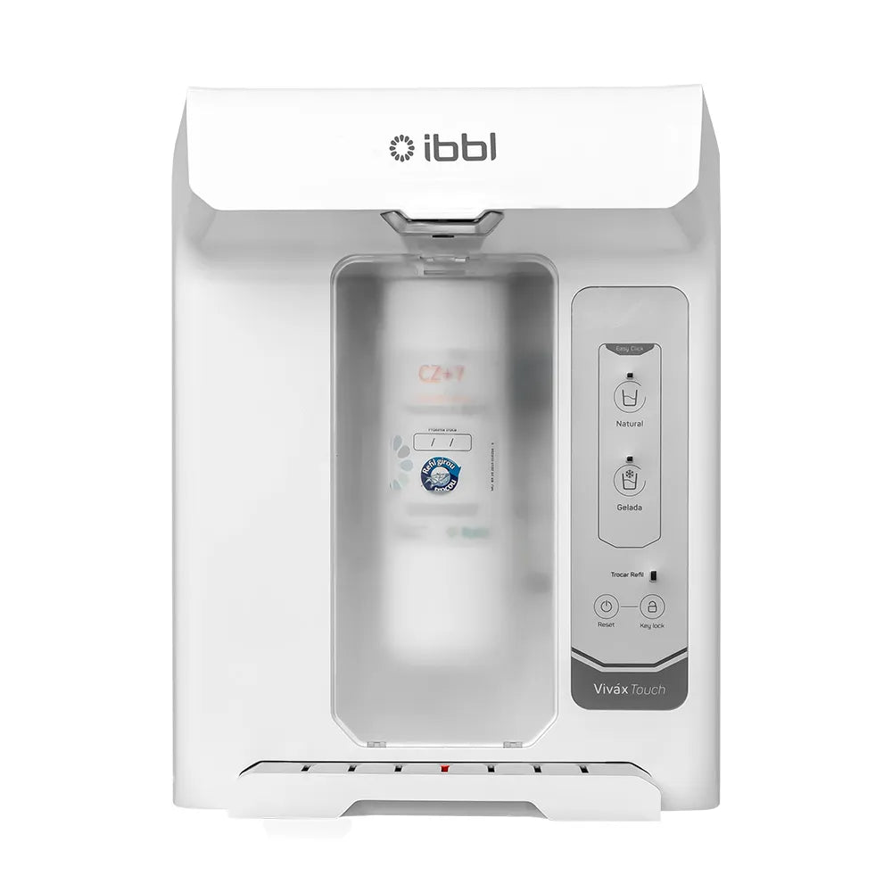 Purificador de Água Viváx Touch com Compressor Branco BIVOLT