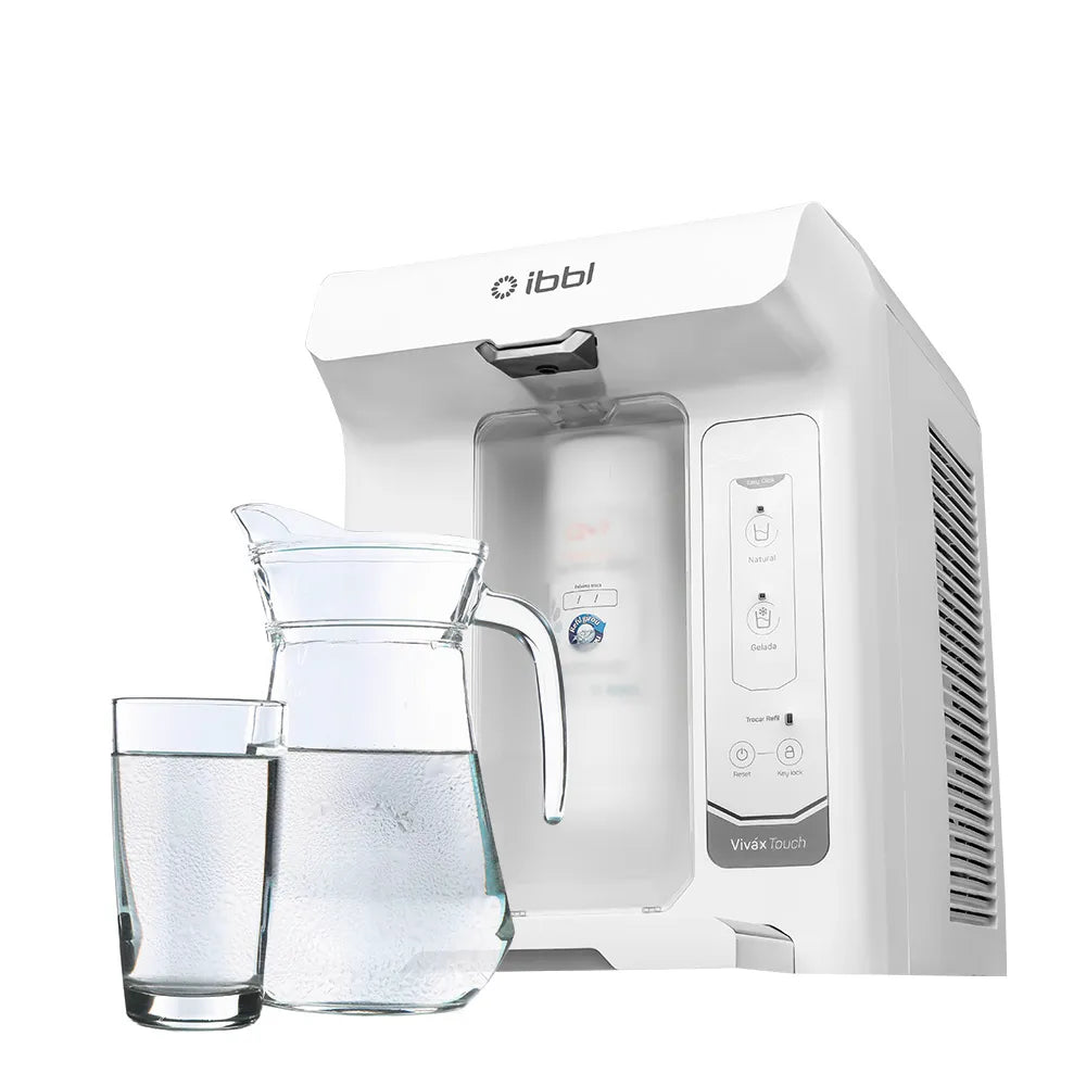 Purificador de Água Viváx Touch com Compressor Branco BIVOLT