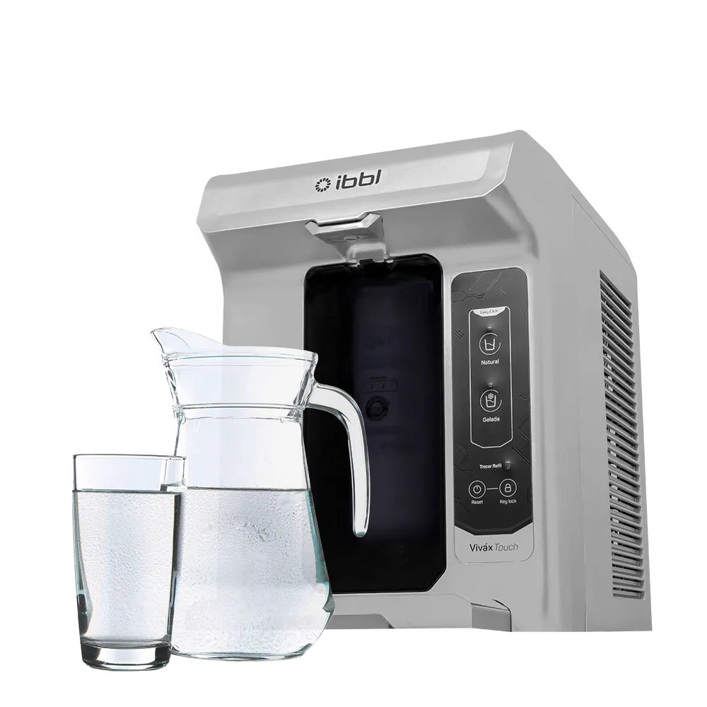 Purificador de Água Viváx Touch com Compressor Prata BIVOLT